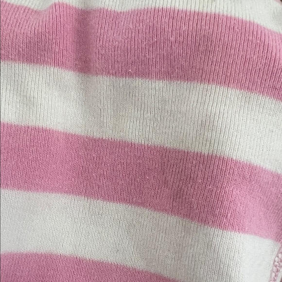 Hanna Andersson Grinch Cindy Lou Who pink white stripe Pajama Set 150/12 - Picture 4 of 4